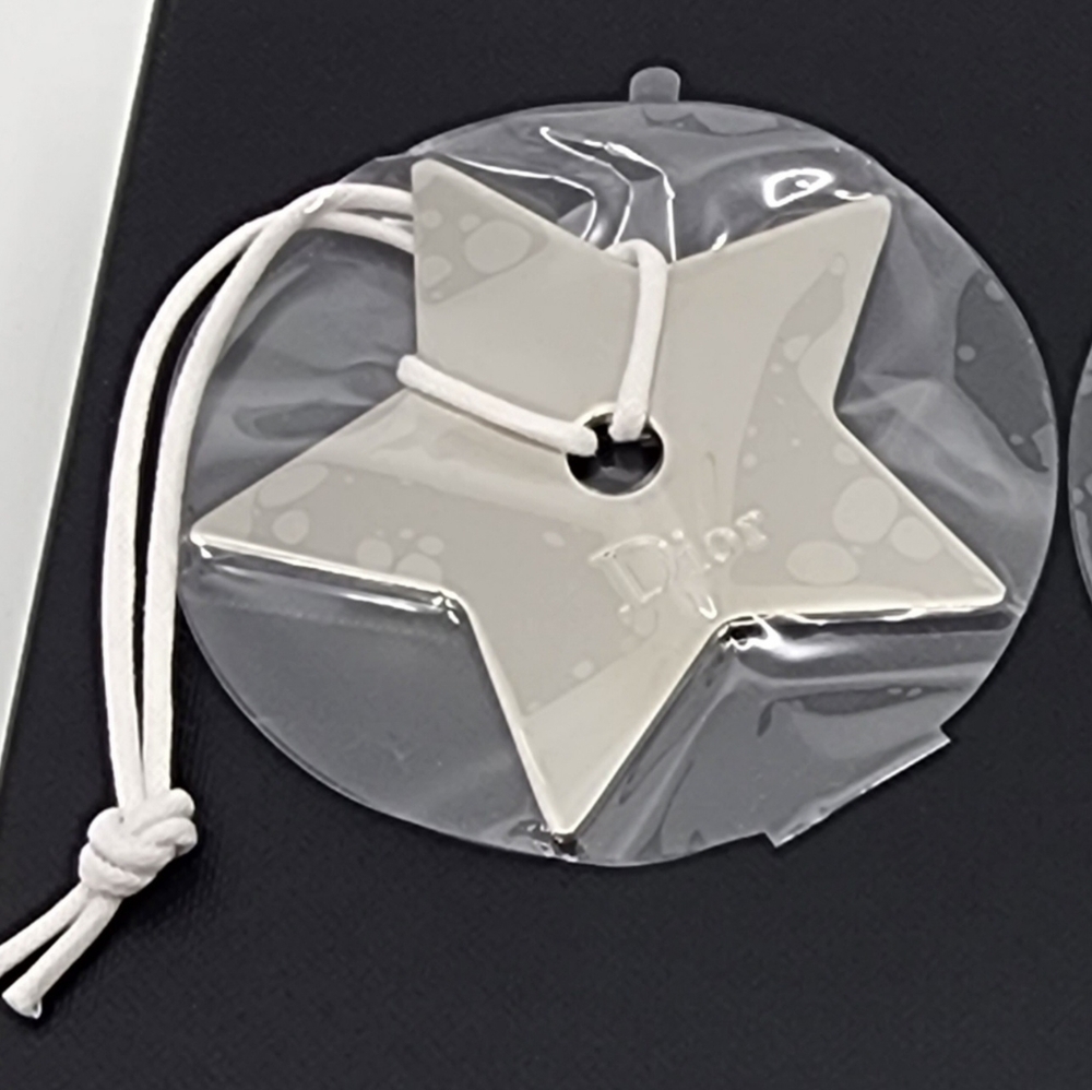 Signed Dior Silve plated Star Small sealed